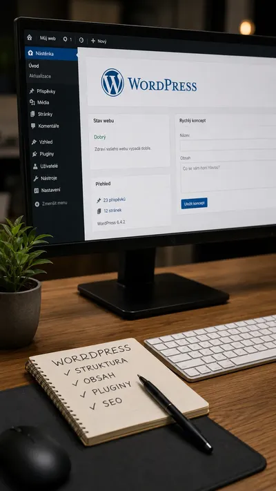 školení Wordpressu tvorba webu