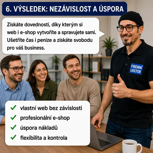 školení tvorby webových stránek